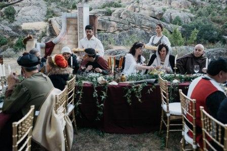 Carlos y Noelia, una boda medieval en la sierra de Madrid Carlos y Noelia, una boda medieval en la sierra de Madrid