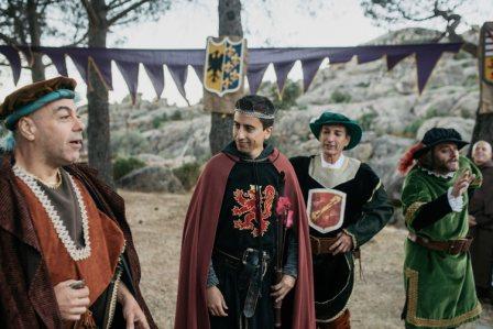 Carlos y Noelia, una boda medieval en la sierra de Madrid