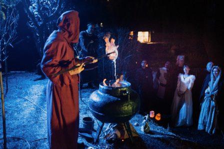 Carlos y Noelia, una boda medieval en la sierra de Madrid