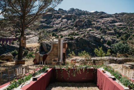 Carlos y Noelia, una boda medieval en la sierra de Madrid