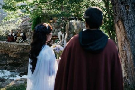 Carlos y Noelia, una boda medieval en la sierra de Madrid