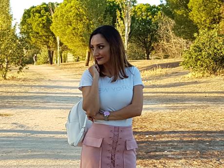 Outfit Pink Skirt