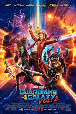 Nos Vamos al Cine y en Cartelera tenemos la Película: Guardianes de la Galaxia. Vol. 2. Guardians of the galaxy