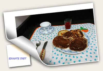 TORTITAS DE ARÁNDANO Y FRAMBUESA DE EXANTE DIET