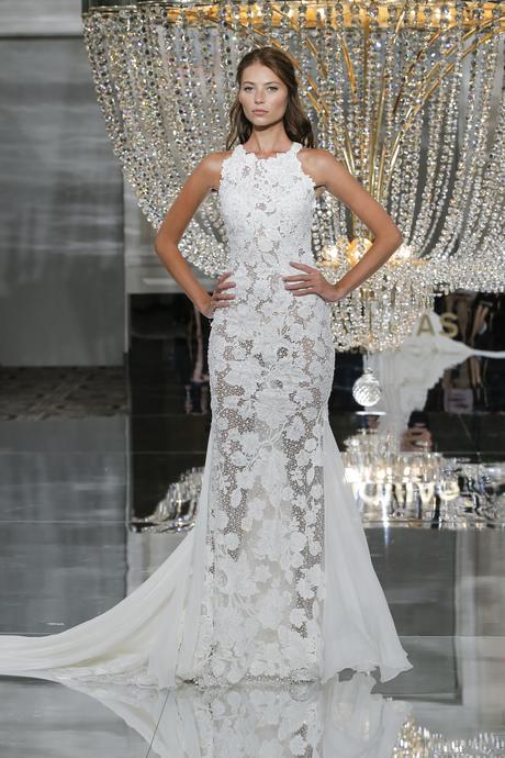 Pronovias presenta las propuestas de Atelier 2018 en la Bridal Week de Nueva York pronovias raisel