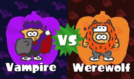 ¿Hombres lobo o vampiros?, el nuevo Splatfest de Splatoon 2 en América