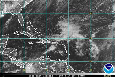 Siguen este lunes las lluvias en territorio dominicano.