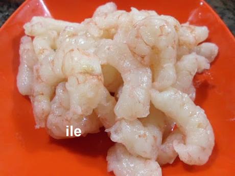 Curry de langostinos