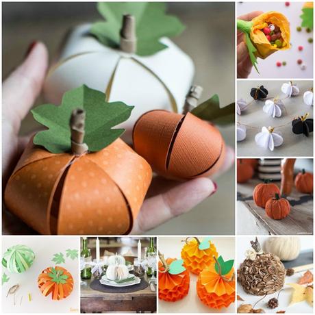 Es tiempo de calabazas......de papel Es tiempo de calabazas......de papel