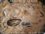 Mejillones vino