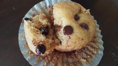 Muffins de calabaza y chispas de chocolate