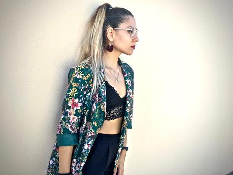 FLORAL BLAZER