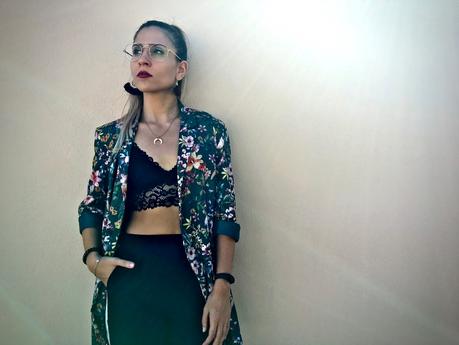 FLORAL BLAZER