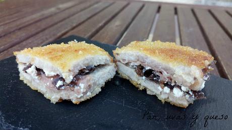 Cachopinos de setas Cachopinos de setas