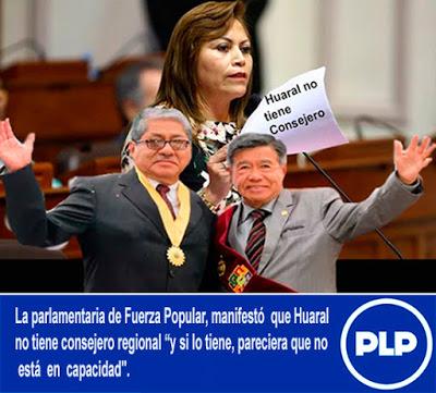 HUARAL NO TIENE CONSEJERO EN EL GORE LIMA…