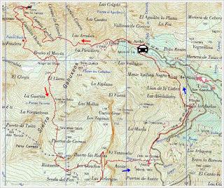 Tuiza Riba-Alto los Camisos-Meicín-Cerreo-Las Rubias-Axeite