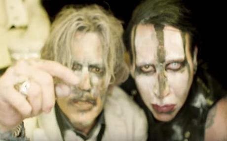 Johnny Depp aparece en el nuevo video de Marilyn Manson #Musica (VIDEO)