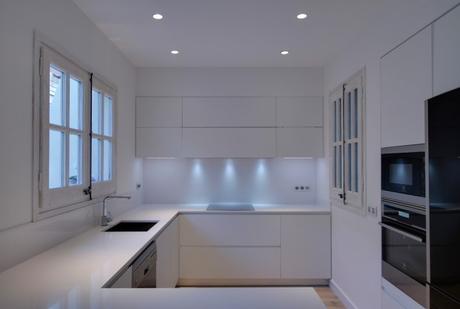 Hogares de nuestros lectores – Ático reformado en el barrio de Sant Gervasi, Barcelona