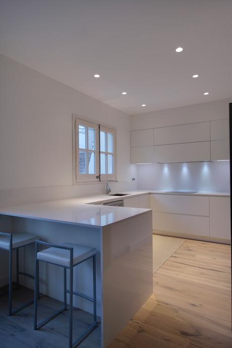 Hogares de nuestros lectores – Ático reformado en el barrio de Sant Gervasi, Barcelona