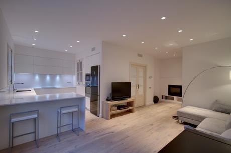 Hogares de nuestros lectores – Ático reformado en el barrio de Sant Gervasi, Barcelona