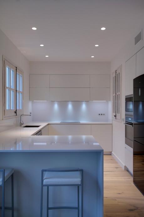 Hogares de nuestros lectores – Ático reformado en el barrio de Sant Gervasi, Barcelona