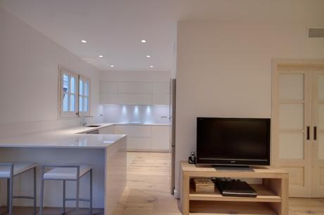 Hogares de nuestros lectores – Ático reformado en el barrio de Sant Gervasi, Barcelona