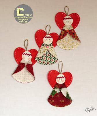 Angelitos de Navidad. Videotutorial