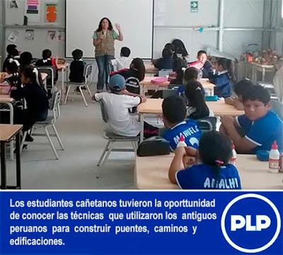 En Cañete. GORE LIMA PROMUEVE JORNADAS EDUCATIVAS SOBRE CAMINANTES  DEL QHAPAQ ÑAN...