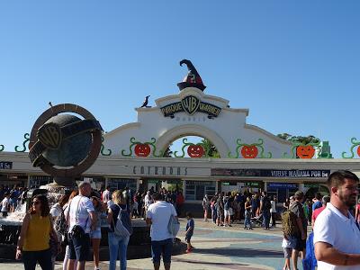 Parque Warner Madrid en Halloween