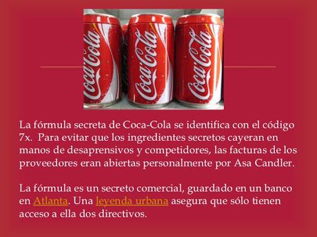 ASÍ SE HACE LA COCA COLA