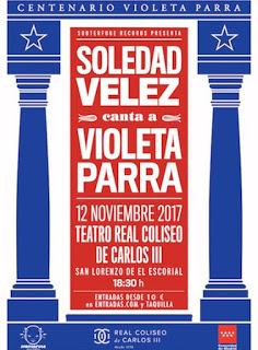 Concierto de Soledad Vélez en el Real Coliseo Carlos III