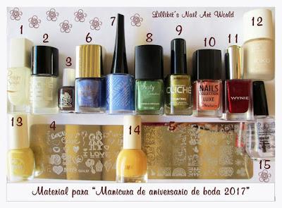 Manicura de mi aniversario de boda 2017 (y mis regalitos)