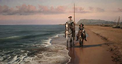 el villano arrinconado, humor, chistes, reir, satira, don quijote, catalunya