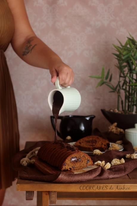 Bizcocho de Zanahoria, Chocolate y Canela. Cookcakes de Ainhoa