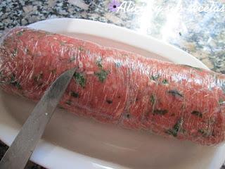 ROLLO DE TERNERA RELLENO (AL MICROONDAS)