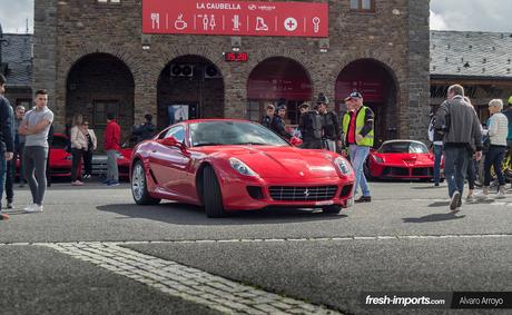 10º encuentro Ferrari y Porsche en Andorra. Supercoches hasta decir basta.