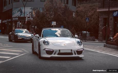 10º encuentro Ferrari y Porsche en Andorra. Supercoches hasta decir basta.