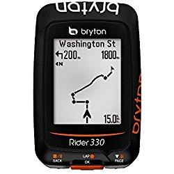 Bryton Rider 330C Velocímetro Computador GPS, Unisex Adulto, Negro, Talla Única