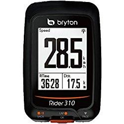 Bryton Rider 310H Velocímetro Computador GPS, Unisex Adulto, Negro, Talla Única