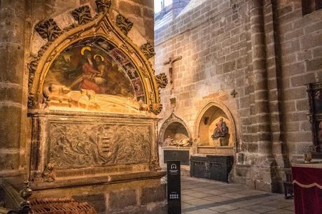 Naves laterales España, Castilla y León, Ávila, Catedral,