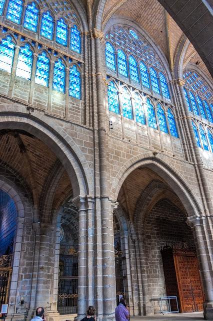 Nave principal España, Castilla y León, Ávila, Catedral,