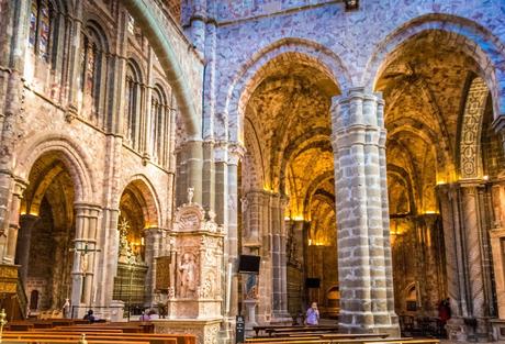 Naves laterales España, Castilla y León, Ávila, Catedral,