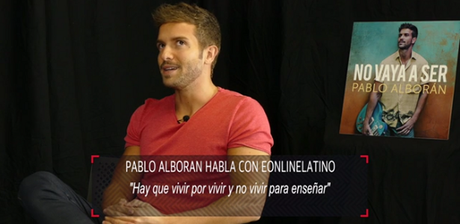 [VÍDEO] Entrevista a Pablo Alborán para E! Online Latino
