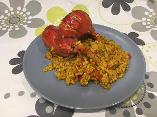 Arroz con bogavante