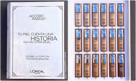 Accord Parfait, el Fondo de Maquillaje de L'Oréal Paris que Calca El Tono de la Piel y sus Matices