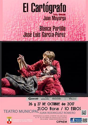 Teatro “El cartógrafo” con Blanca Portillo y José Luis García-Pérez