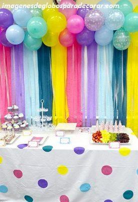 globos de cumpleaños para niños colores