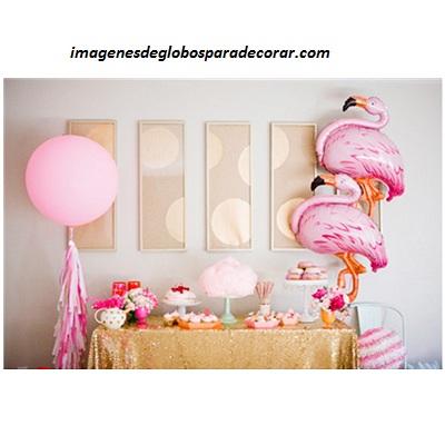globos de cumpleaños para niños rosado