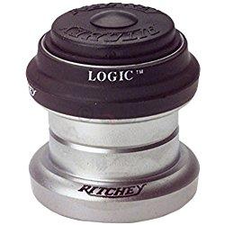 Ritchey Logic Thread Less - Araña para bicicletas, color plata / negro, talla 1-