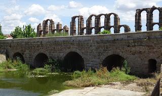 Puente romano de Alcantarilla, en Mérida